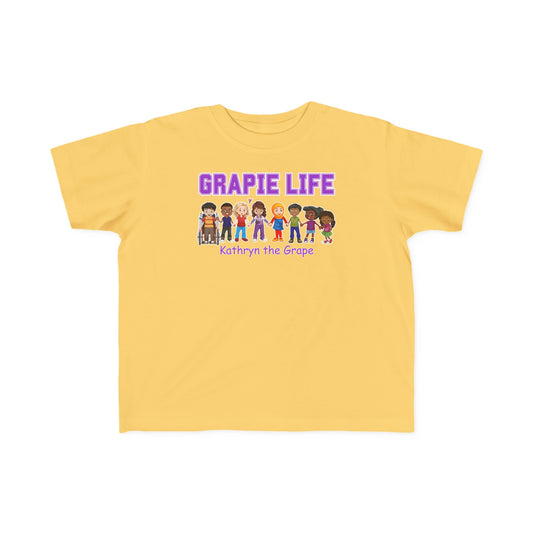 Kathryn the Grape Grapie Life Friends Toddler's Fine Jersey Tee