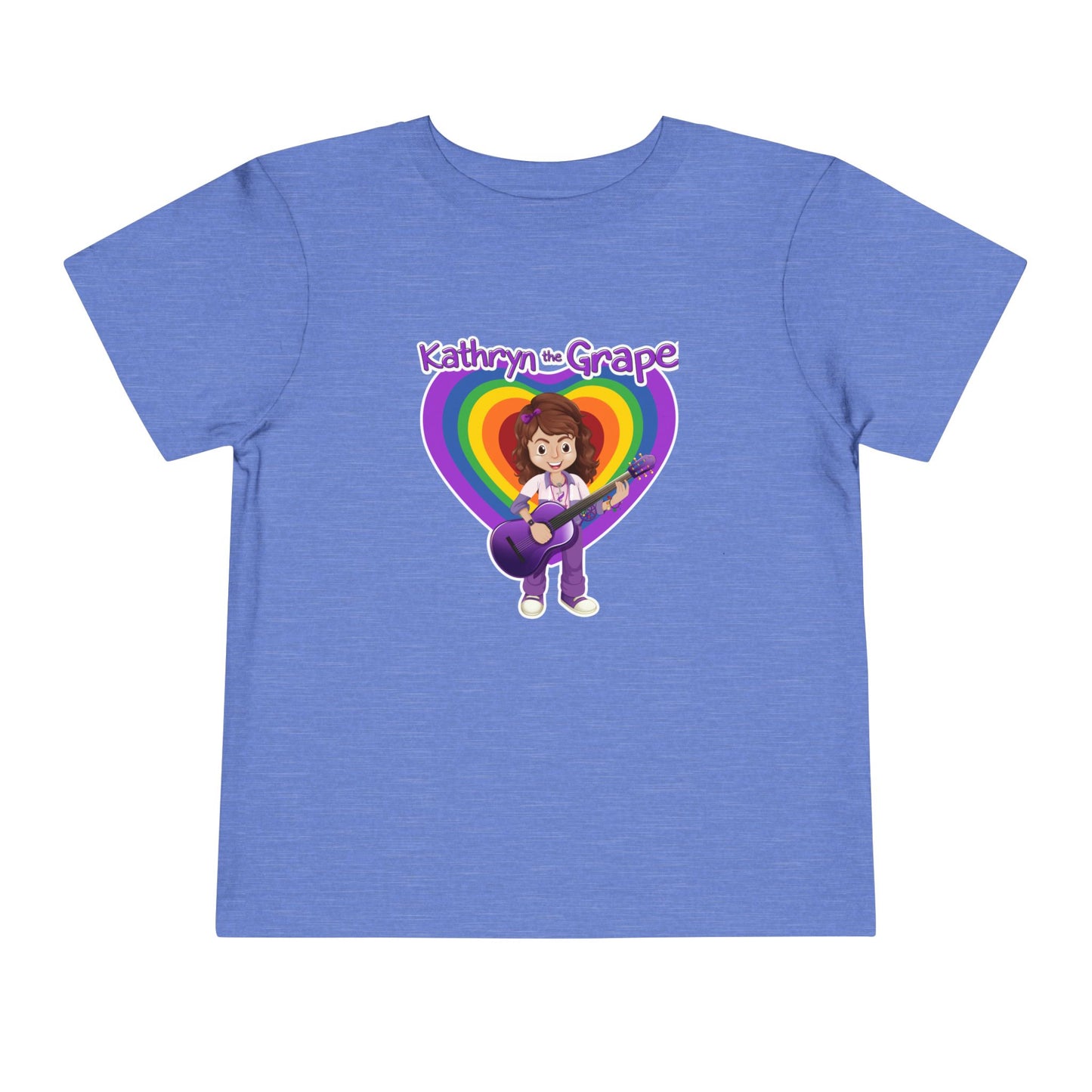 Kathryn the Grape with Guitar Toddler Fine Jersey Tee