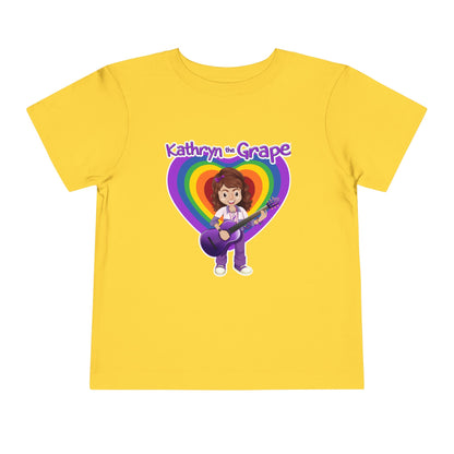 Kathryn the Grape with Guitar Toddler Fine Jersey Tee