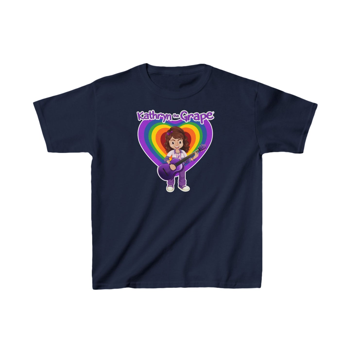 Kathryn the Grape with Guitar Youth Heavy Cotton™ Tee