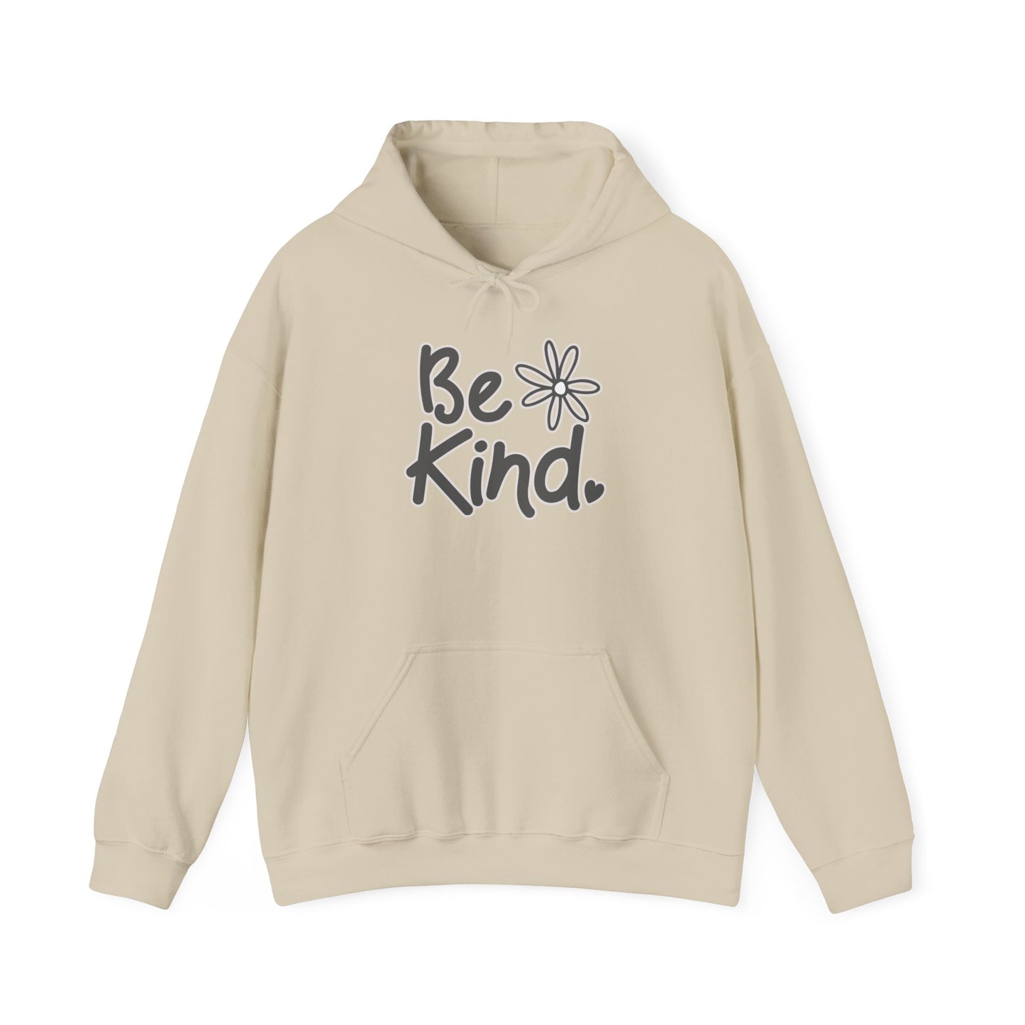 Kathryn the Grape Be Kind (Black Text) Unisex Heavy Blend™ Hooded Sweatshirt - Positive Vibe Apparel