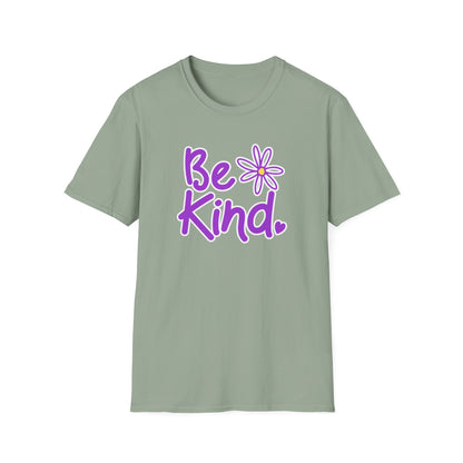 Kathryn the Grape Be Kind Unisex Softstyle T-Shirt – Positive Vibe Graphic Tee