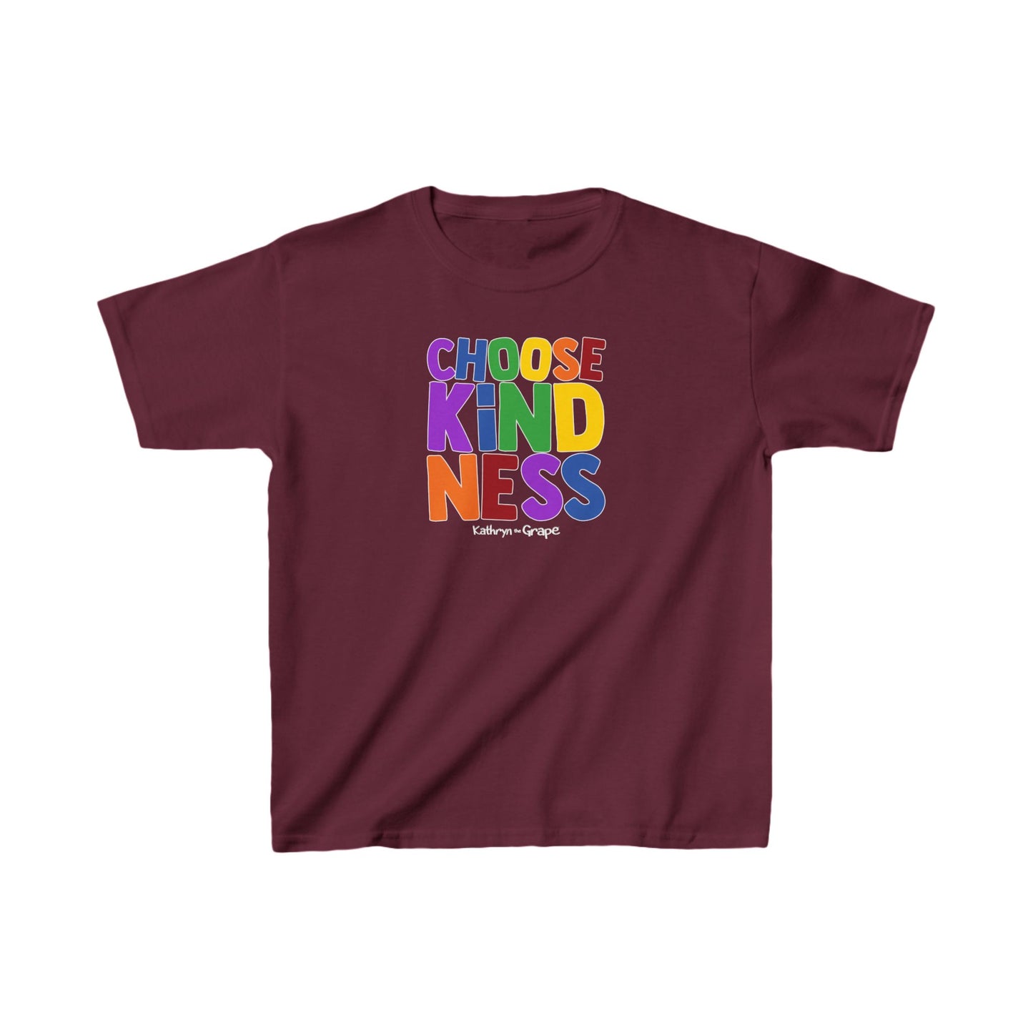 Kathryn the Grape Choose Kindness Youth Heavy Cotton™ Tee