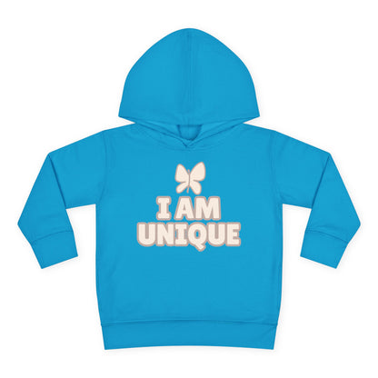 I Am Unique Toddler Pullover Fleece Hoodie - Soft and Cozy Kids Wear