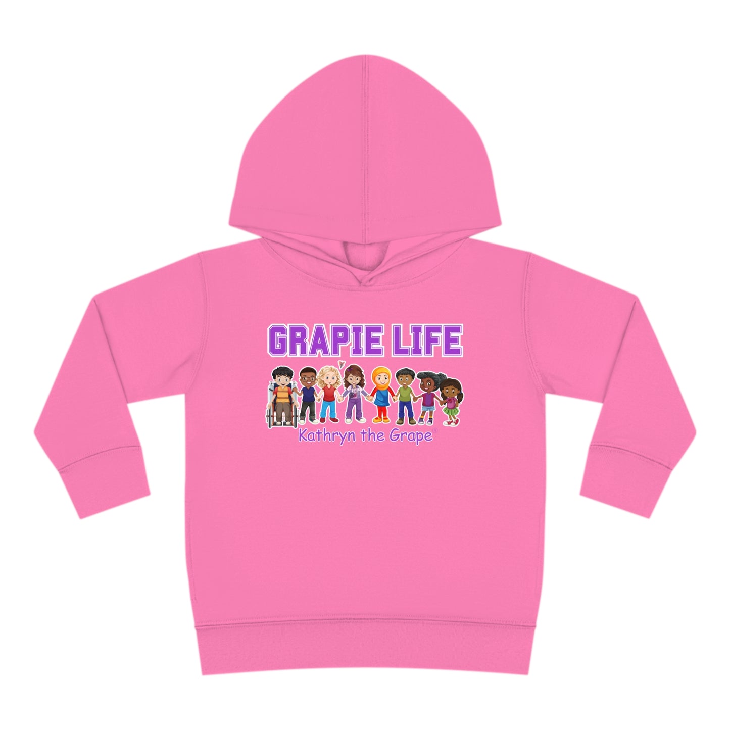 Kathryn the Grape Grapie Life Friends Toddler Pullover Fleece Hoodie