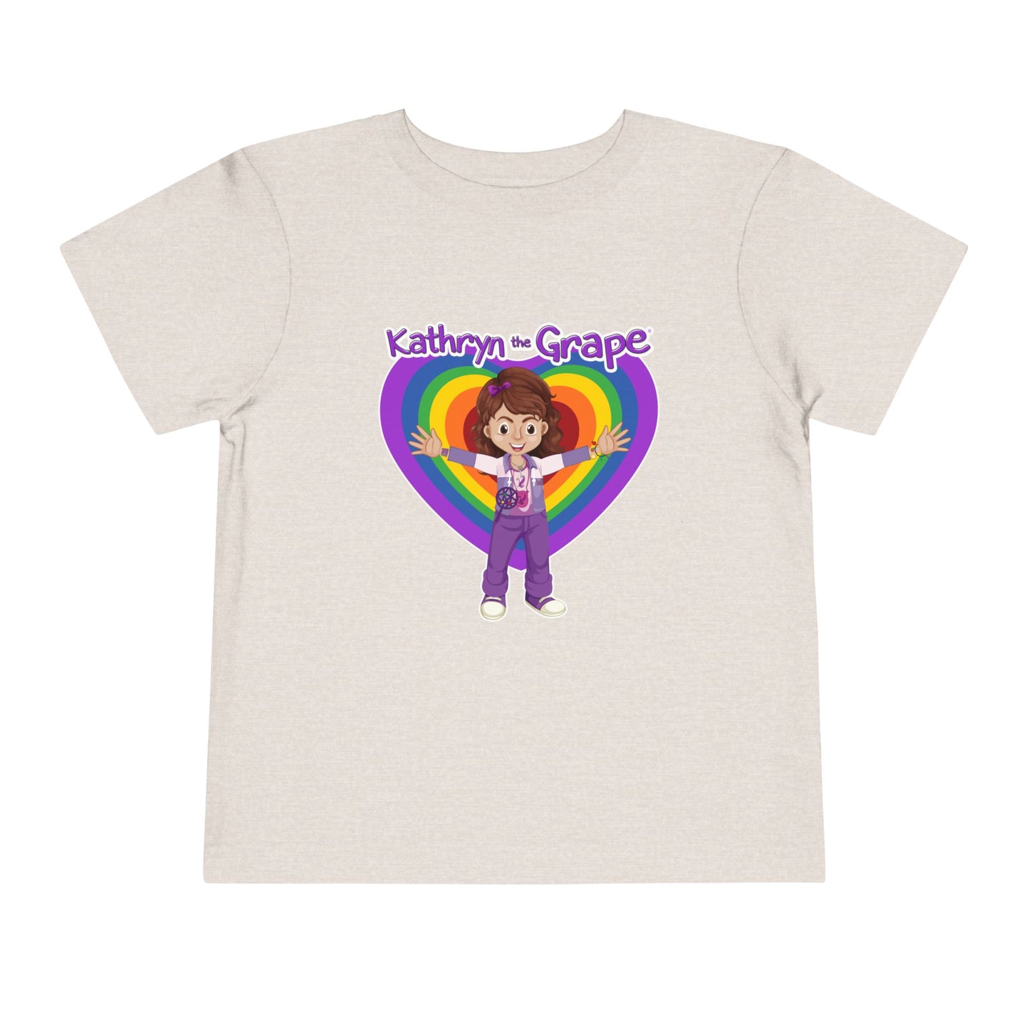 Kathryn the Grape Ripple Love Toddler Fine Jersey Tee