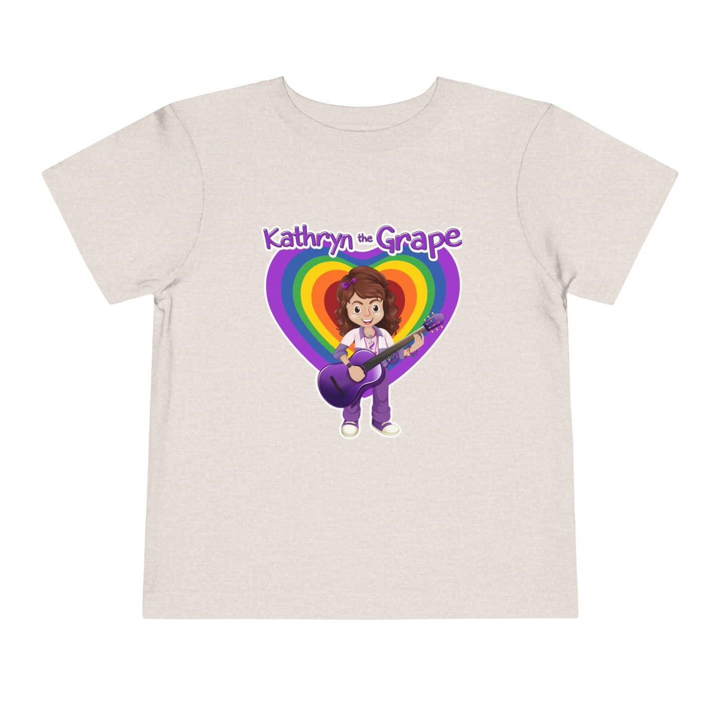 Kathryn the Grape with Guitar Toddler Fine Jersey Tee