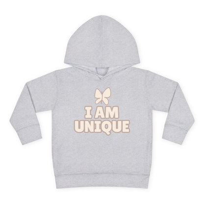 I Am Unique Toddler Pullover Fleece Hoodie - Soft and Cozy Kids Wear