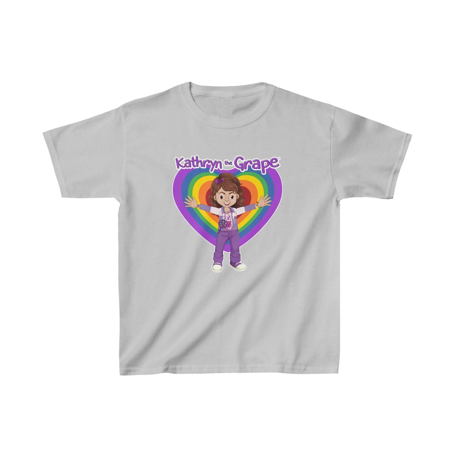 Kathryn the Grape Ripple Love Youth Heavy Cotton™ Tee