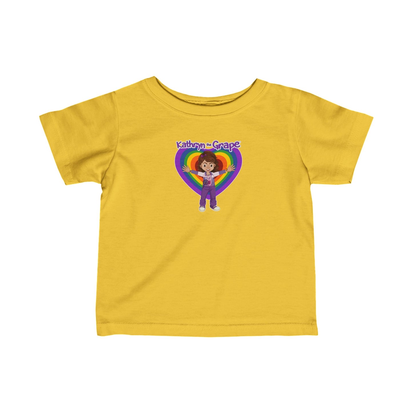 Kathryn the Grape Ripple Love Infant Fine Jersey Tee