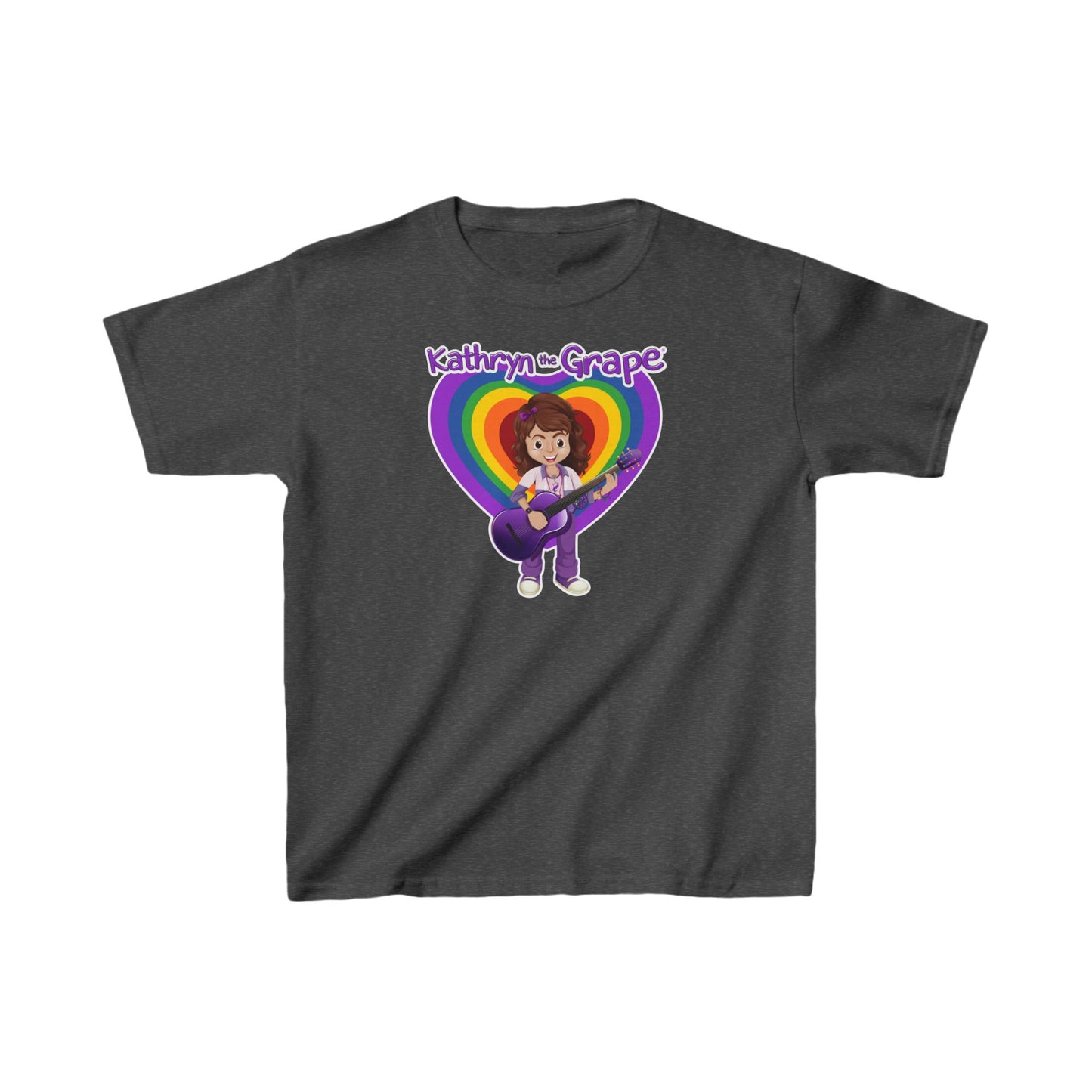 Kathryn the Grape with Guitar Youth Heavy Cotton™ Tee