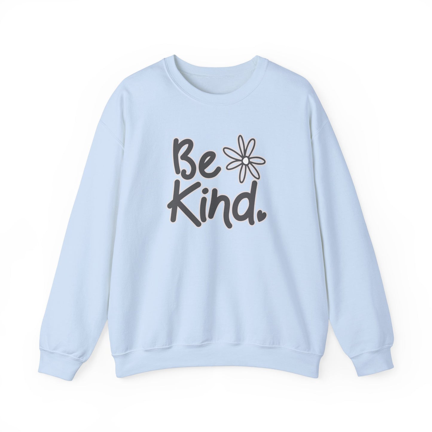 Kathryn the Grape Be Kind (Black Text) Unisex Heavy Blend™ Crewneck Sweatshirt - Cozy Casual Wear for Positive Vibes