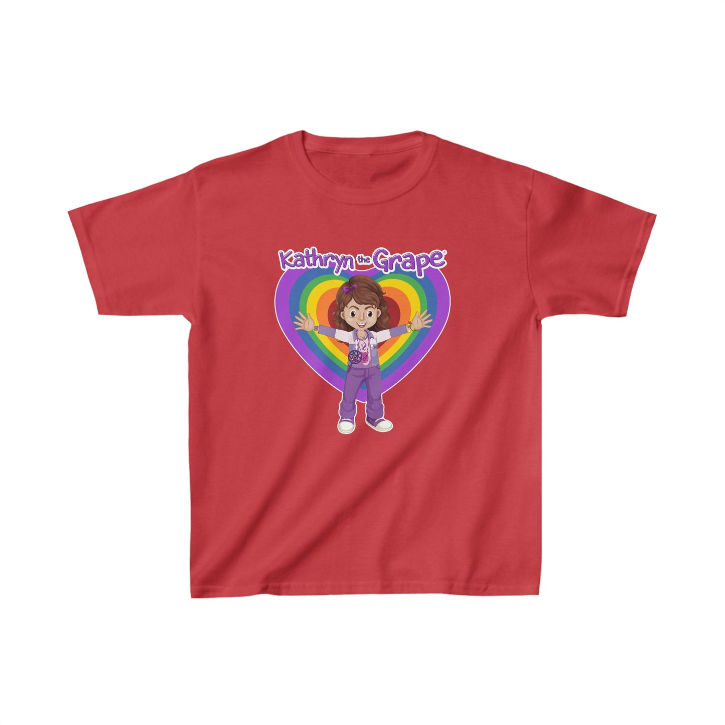 Kathryn the Grape Ripple Love Youth Heavy Cotton™ Tee