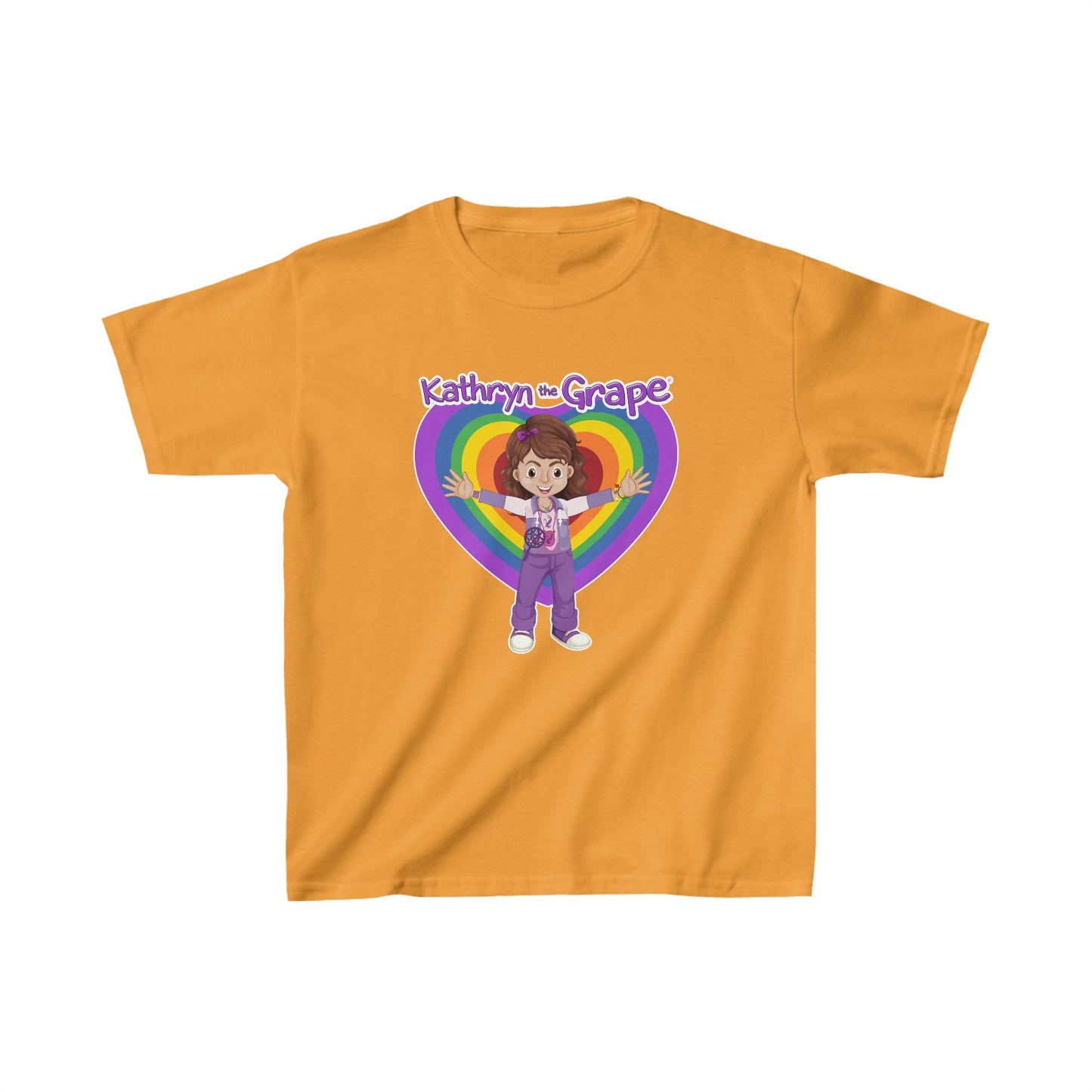 Kathryn the Grape Ripple Love Youth Heavy Cotton™ Tee