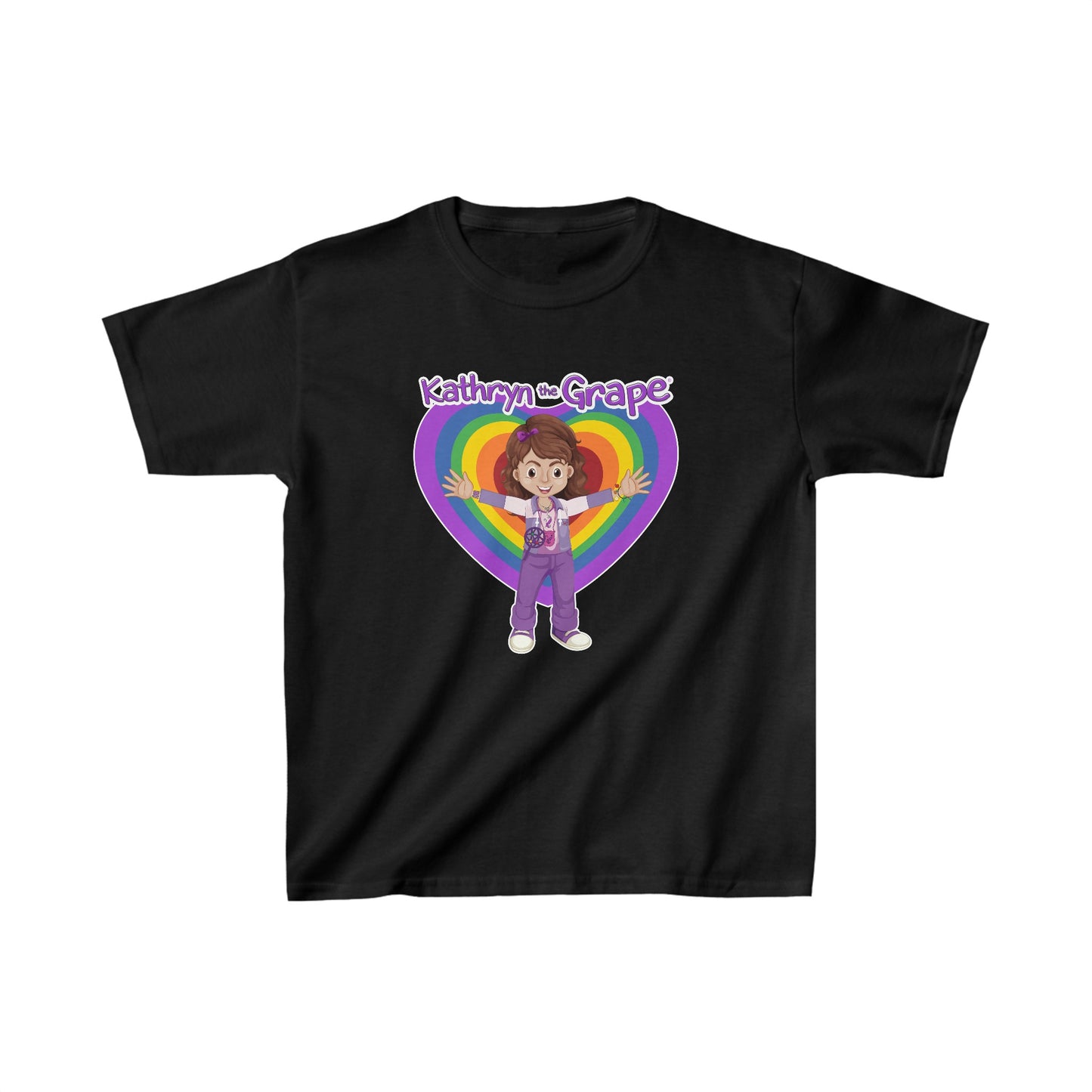 Kathryn the Grape Ripple Love Youth Heavy Cotton™ Tee