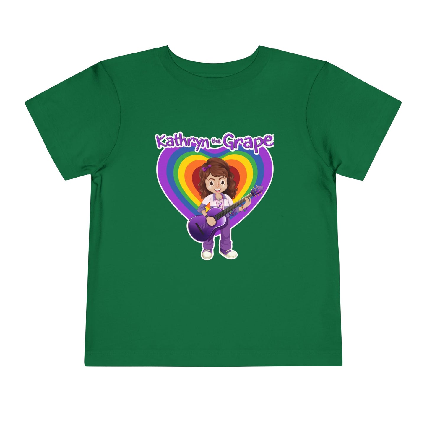 Kathryn the Grape with Guitar Toddler Fine Jersey Tee