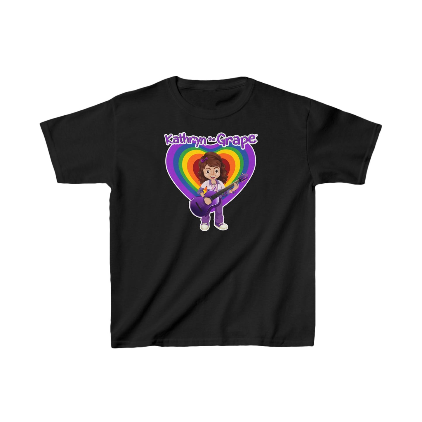 Kathryn the Grape with Guitar Youth Heavy Cotton™ Tee